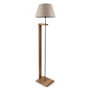 Opviq AYD-3134 Lámpara de Pie de Madera Beige